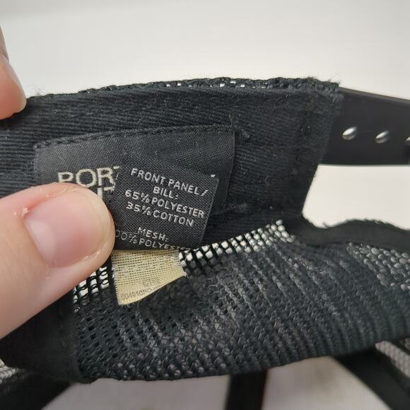 Tri-City Raceway Snapback Trucker Hat Gray One Size Adjustable Port Authority - Picture 10 of 10